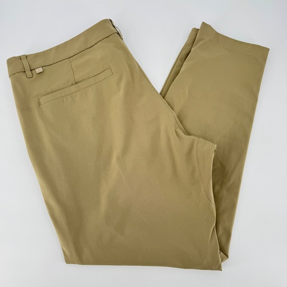 Lululemon Men's ABC Pants Khaki Size 38x30 Stretch Performance